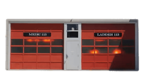 EastPierceFire giphyupload firefighter medic ladder Sticker