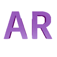 Pink 3D Sticker by Baruch Geuze