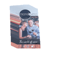 Mondevino cheers wine sante wijn Sticker