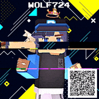 Miruaico wolf glich blockman go bmgo GIF