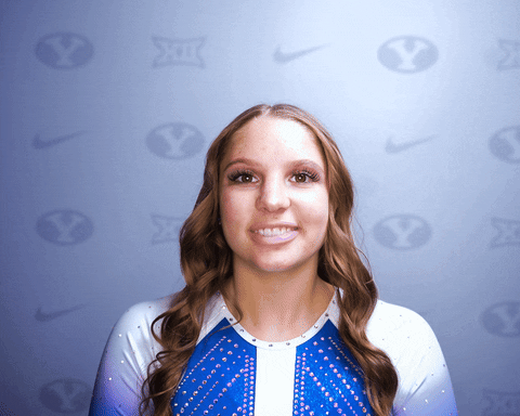 Sport Pose GIF by BYU Cougars
