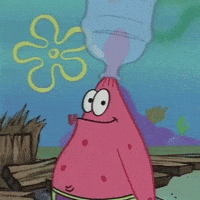 Patrick Star Man GIF