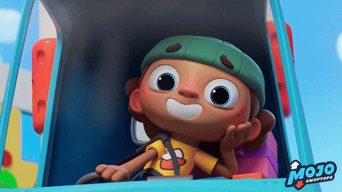 Not Yet Gift GIF by Mojo Swoptops