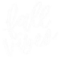 sincerelycitra fall lettering autumn calligraphy Sticker