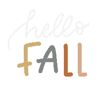 Fall Autumn Sticker