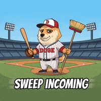 Shiba Inu Baseball GIF by Doge Pound