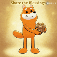 Crypto Gift GIF by BONK