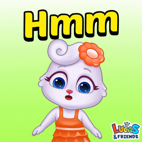 Confused Thinking GIF by Lucas and Friends by RV AppStudios