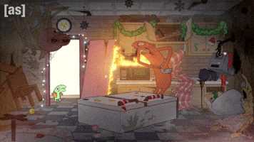 Run Screaming GIF by Adult Swim