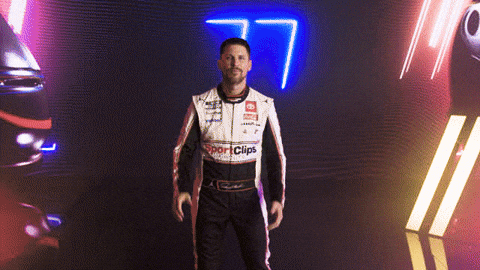 Denny Hamlin Clap GIF by NASCAR