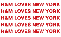 new york love Sticker by H&M