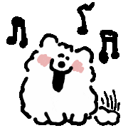 Happy Dog Sticker