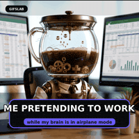 Mood Fake Busy GIF by Gifs Lab