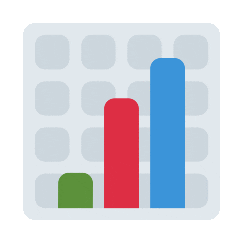 emojivid giphyupload animation emoji chart Sticker