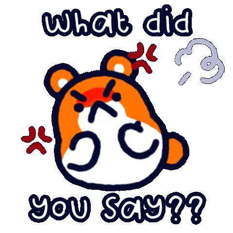 Excuse Me What Sticker