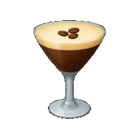 Espresso Martini Cocktail Sticker by Spark Plug