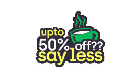 Main Character Coffee Sticker by easypaisa