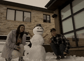 Juwelzx_ snow snowman xqc aikobliss GIF
