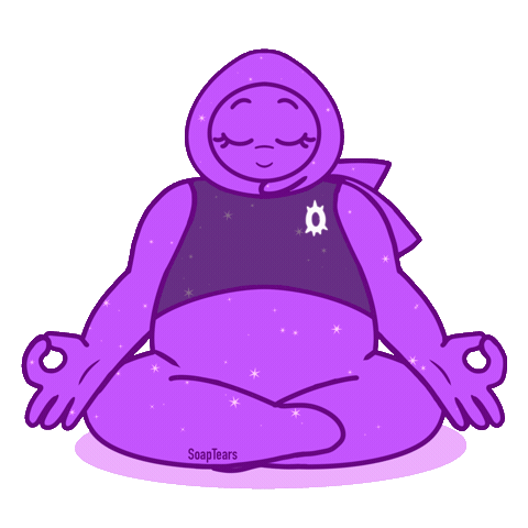Pray Inner Peace Sticker