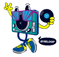 Turntable Pioneer Sticker by ReloopDJ