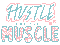 Workout Hustle Sticker by Angel Yeo