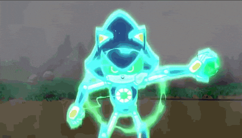Sonic The Hedgehog Neo Metal GIF