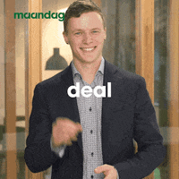 Maandag deal maandag tot maandag deze dag is voor jou GIF