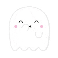 Halloween Ghost Sticker by Noodoll