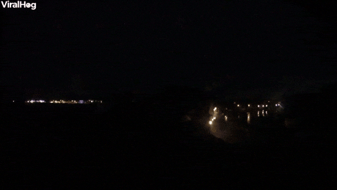 Powerful Lightning Storm Captured In Slow Motion GIF by ViralHog