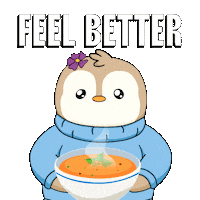 Sick Get Well Soon Sticker by Pudgy Penguins