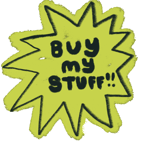 kathrynbrammall shopping shop buy buying Sticker
