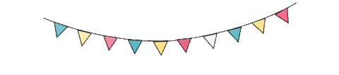 Party Girlande Sticker by Kugelzwei
