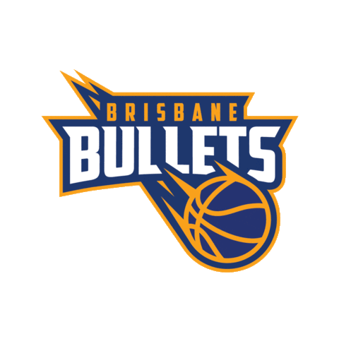 basketball logo Sticker by Brisbane Bullets