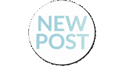 Light Blue Post Sticker by Carmen Marshall