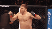 excited ufc 211 GIF
