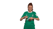Emotion Werderfrauen Sticker by SV Werder Bremen