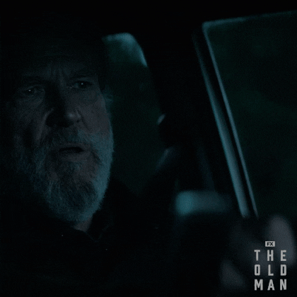 TheOldManFX car thinking driving hulu GIF