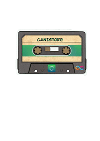 Canistore music green nft running Sticker
