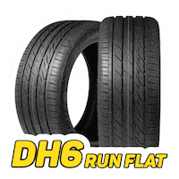 alta performance dh6 run flat Sticker by DELINTE - Pneus de Alta Performance