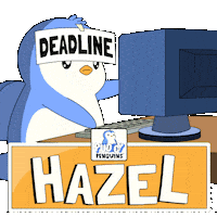 Penguin Hazel Sticker by Pudgy Penguins