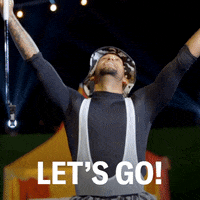 Excited Lets Go GIF by ABC Network