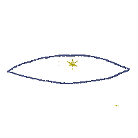 Blue Eye Animation Sticker