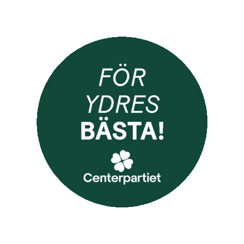 Sticker by Centerpartiet