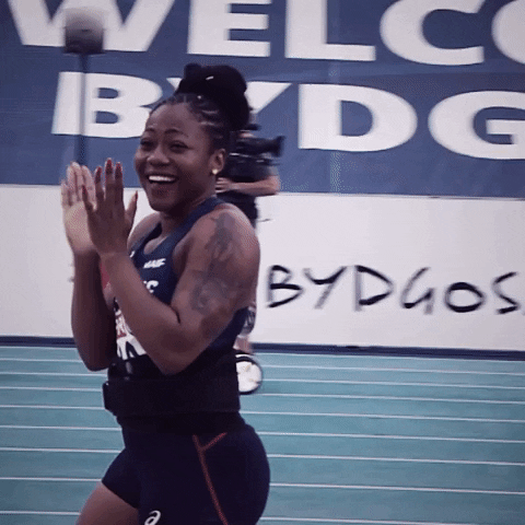 Happy France GIF by European Athletics