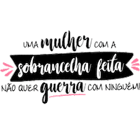 biaanjosblog beauty beleza mulher brows Sticker