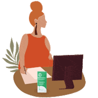 hydromamma work workfromhome workingmom hydromamma Sticker
