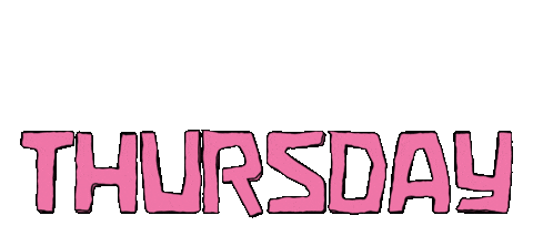 Days Of The Week Thursday Sticker by Unknown Mortal Orchestra