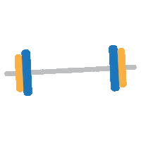 Fitness Love Sticker