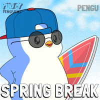 Spring Break Summer GIF by Pudgy Penguins
