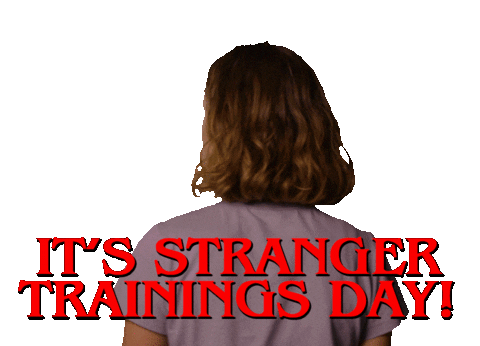 Stranger Things Sticker by Flames Barcelona